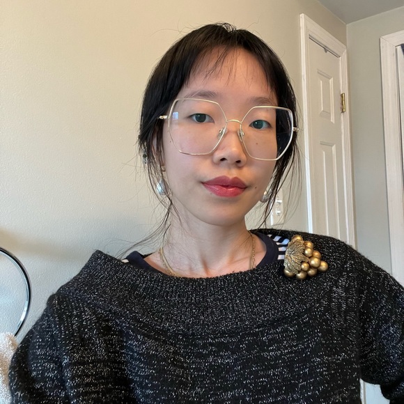 1 of 1930s Vintage Miriam Haskell Grape Pearl Dress Clips/Fur Clips!!! - Picture 6 of 7